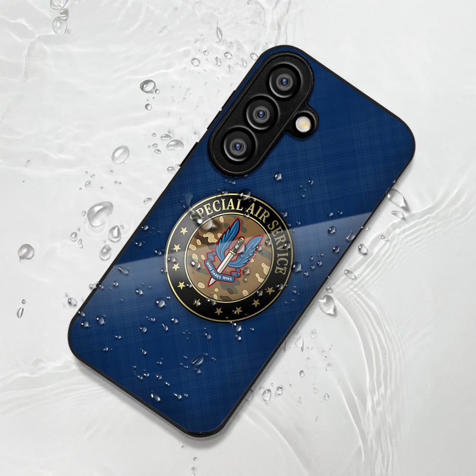 Samsung Galaxy A56 5G Premium Acrylic Shockproof Glass Back Case (Air Service)