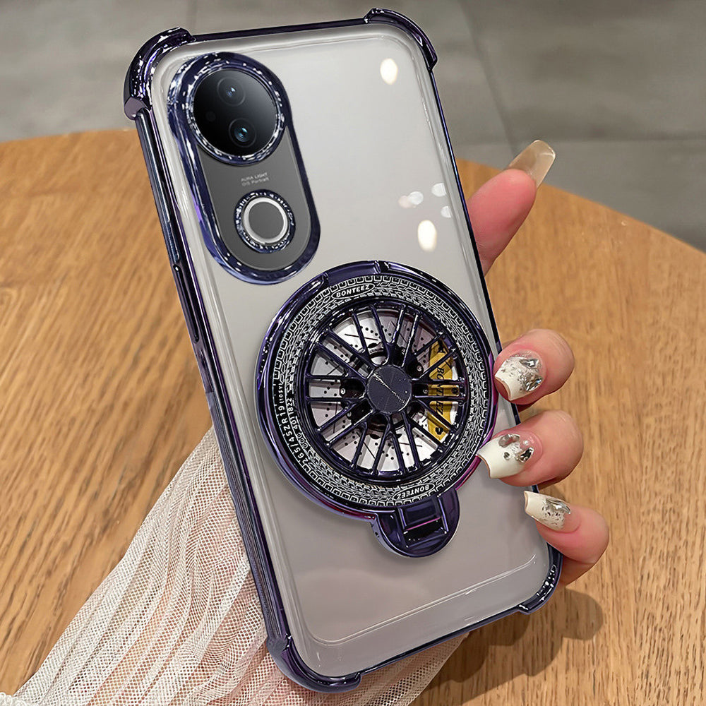 Vivo V50 5G Premium Stress Buster Wheel Rotating Shockproof Airbags Case