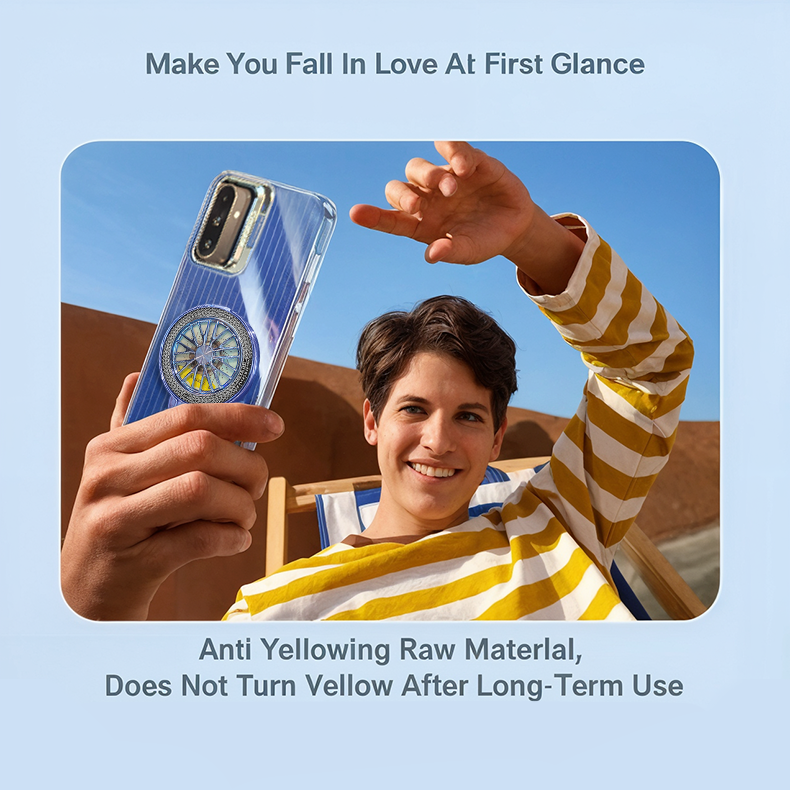 Samsung Galaxy A56 5G Luxury Dual Layer Hybrid Camera Wheel Rotating Case