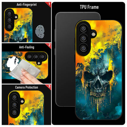 Samsung Galaxy A36 Premium Acrylic Shockproof Glass Back Case (Phantom Guard)