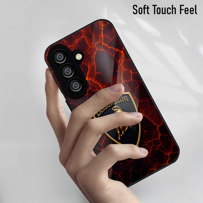 Samsung Galaxy A36 Premium Acrylic Shockproof Glass Back Case (SpeedFlare)