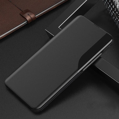 Vivo Y58 5G Luxury Half Window Leather Flip Case