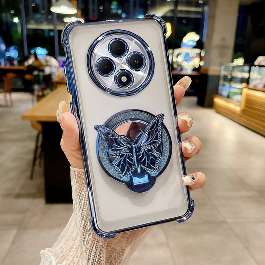 Oppo F27 Pro+ 5G Premium Butterfly Stand Airbags Case