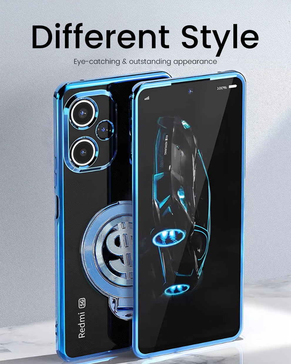 Redmi Note 13 Pro+ 5G Electroplating Dollar Case