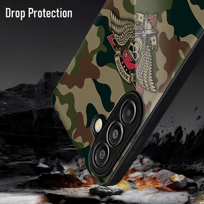 Samsung Galaxy A56 5G Premium Acrylic Shockproof Glass Back Case (Warrior Shield)