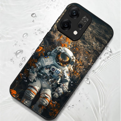 Oppo Reno 14 5G Premium Acrylic Shockproof Glass Back Case (Astro Rest)