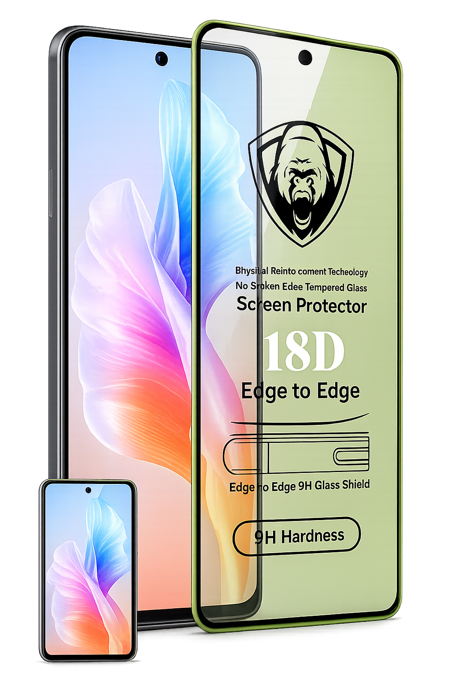 18D Tempered Glass