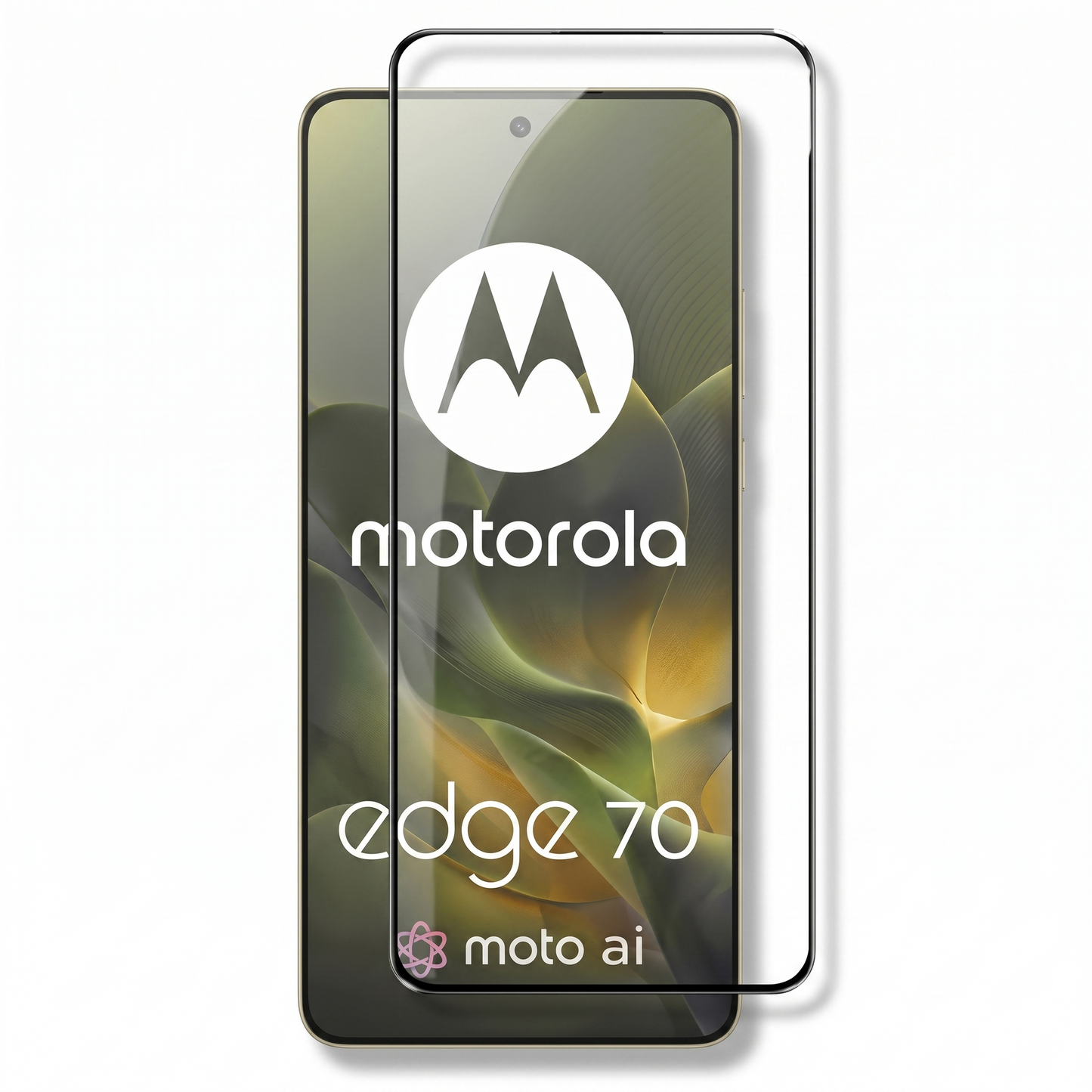 Motorola Edge 70 5G Original Luxury Magnifier Ring Stand Shockproof Airbags Corner Case