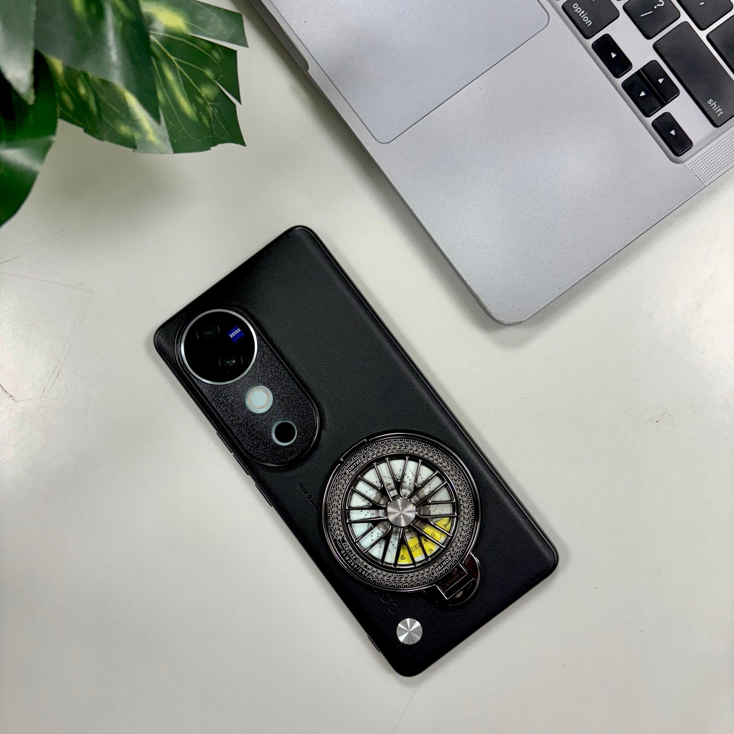 Vivo V40 Pro 5G Best Selling Stress Buster Wheel Soft Vegan Scratch Resistant Back Case