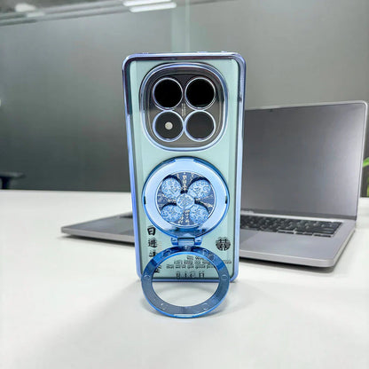 Redmi Note 14 Pro+ 5G Rich Manifestation Reflective Fidget Rotating Back Case