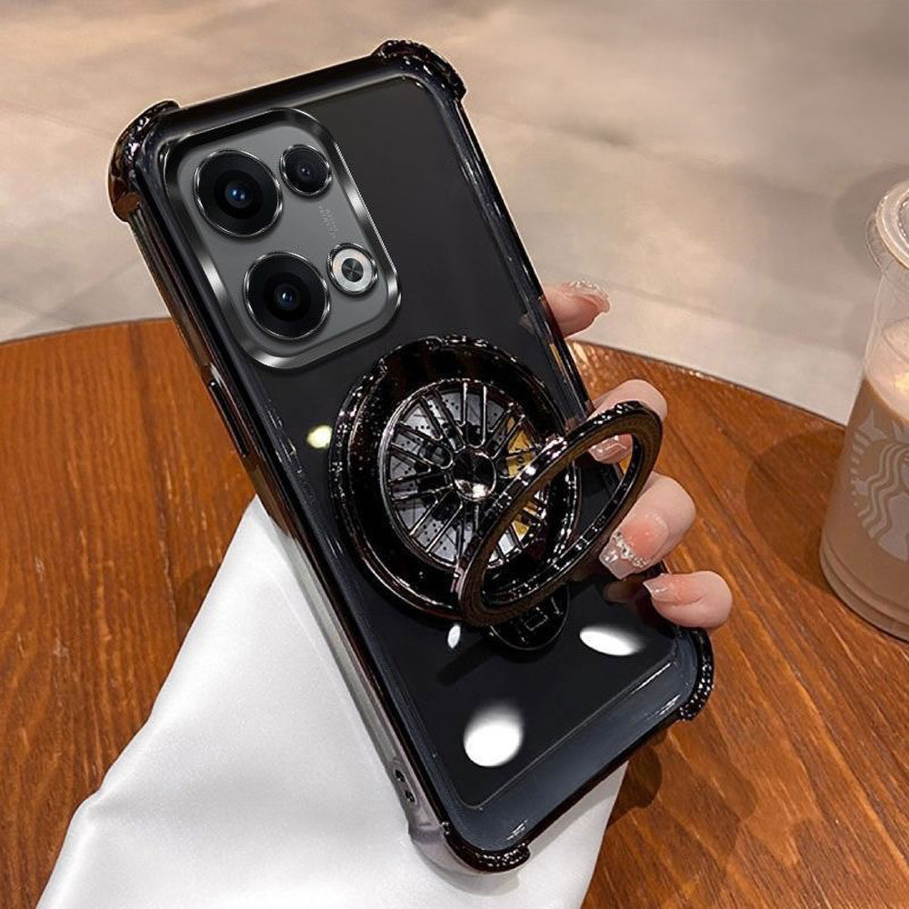 Oppo Reno13 5G Premium Stress Buster Wheel Rotating Shockproof Airbags Case
