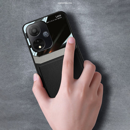 Oppo A59 5G Premium Leather Lens Protective Case