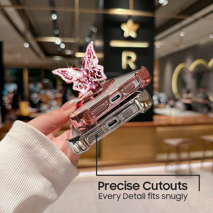 Oppo F27 Pro+ 5G Premium Butterfly Stand Airbags Case