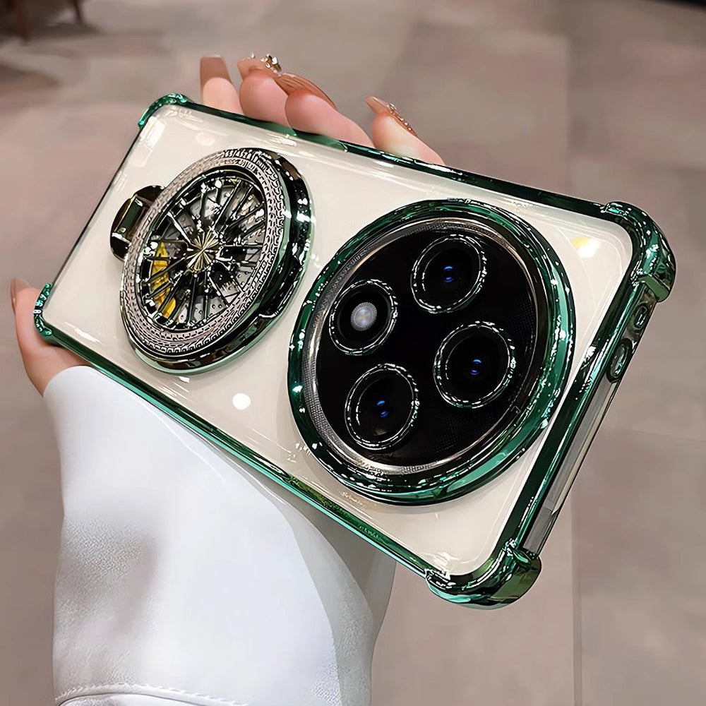 Oppo F27 Pro+ 5G Premium Stress Buster Wheel Rotating Shockproof Airbags Case