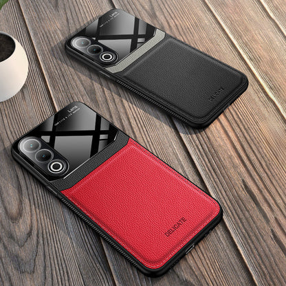 Oppo K12x 5G Premium Leather Lens Protective Case