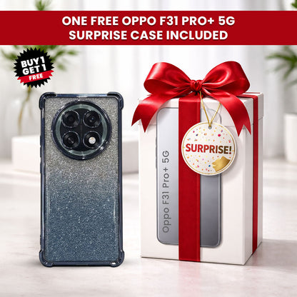 Oppo F31 Pro Plus 5G Luxury Shimmer Shockproof Airbag Case (Buy 1 Get 1 Free Surprise Cover)