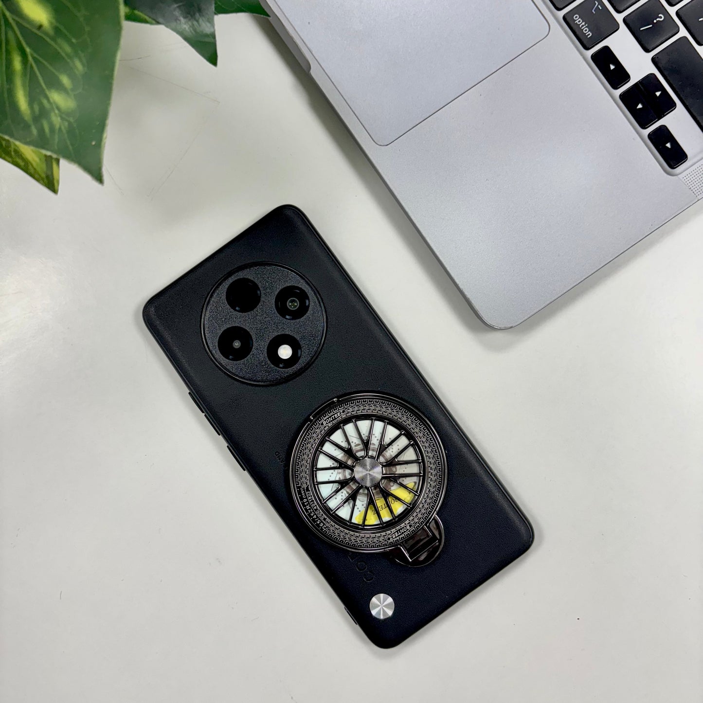 Oppo F27 Pro+ 5G Best Selling Stress Buster Wheel Soft Vegan Scratch Resistant Back Case