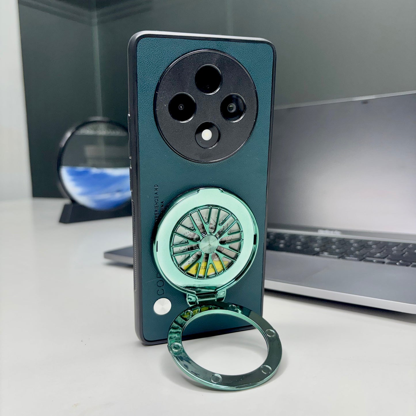 Oppo F27 Pro+ 5G Best Selling Stress Buster Wheel Soft Vegan Scratch Resistant Back Case