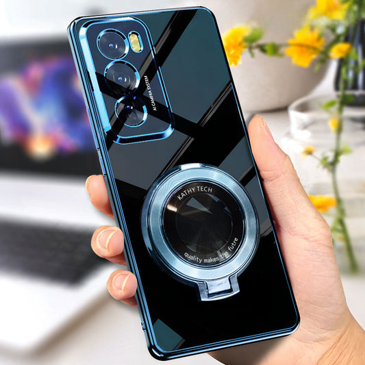 Oppo Reno 12 Pro 5G Magnifier Electroplating Case