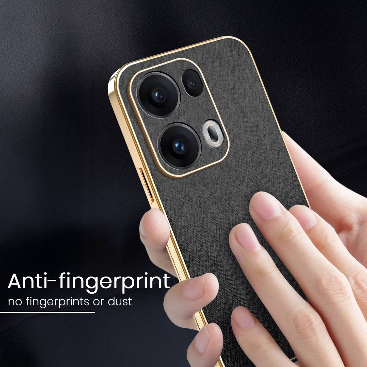 Oppo Reno 13 5G Anti-Fingerprint Back Cover