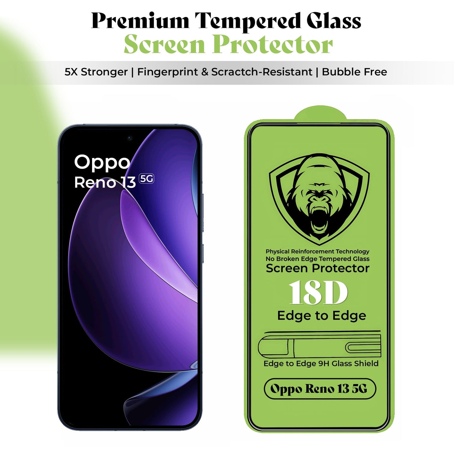 Oppo Reno13 5G Original Luxury Magnifier Ring Stand Shockproof Airbags Corner Case