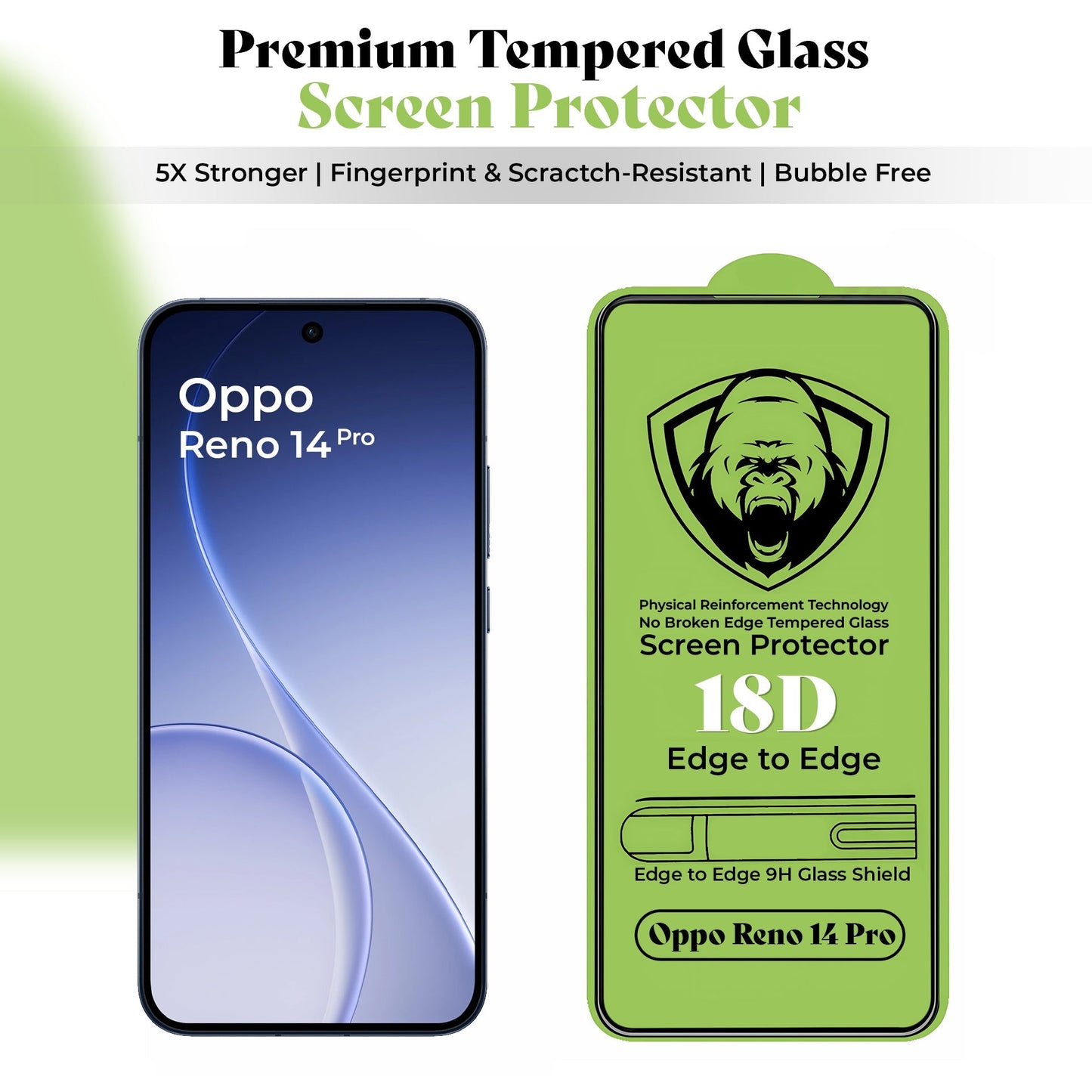 Oppo Reno 14 Pro 5G Original Luxury Magnifier Ring Stand Shockproof Airbags Corner Case