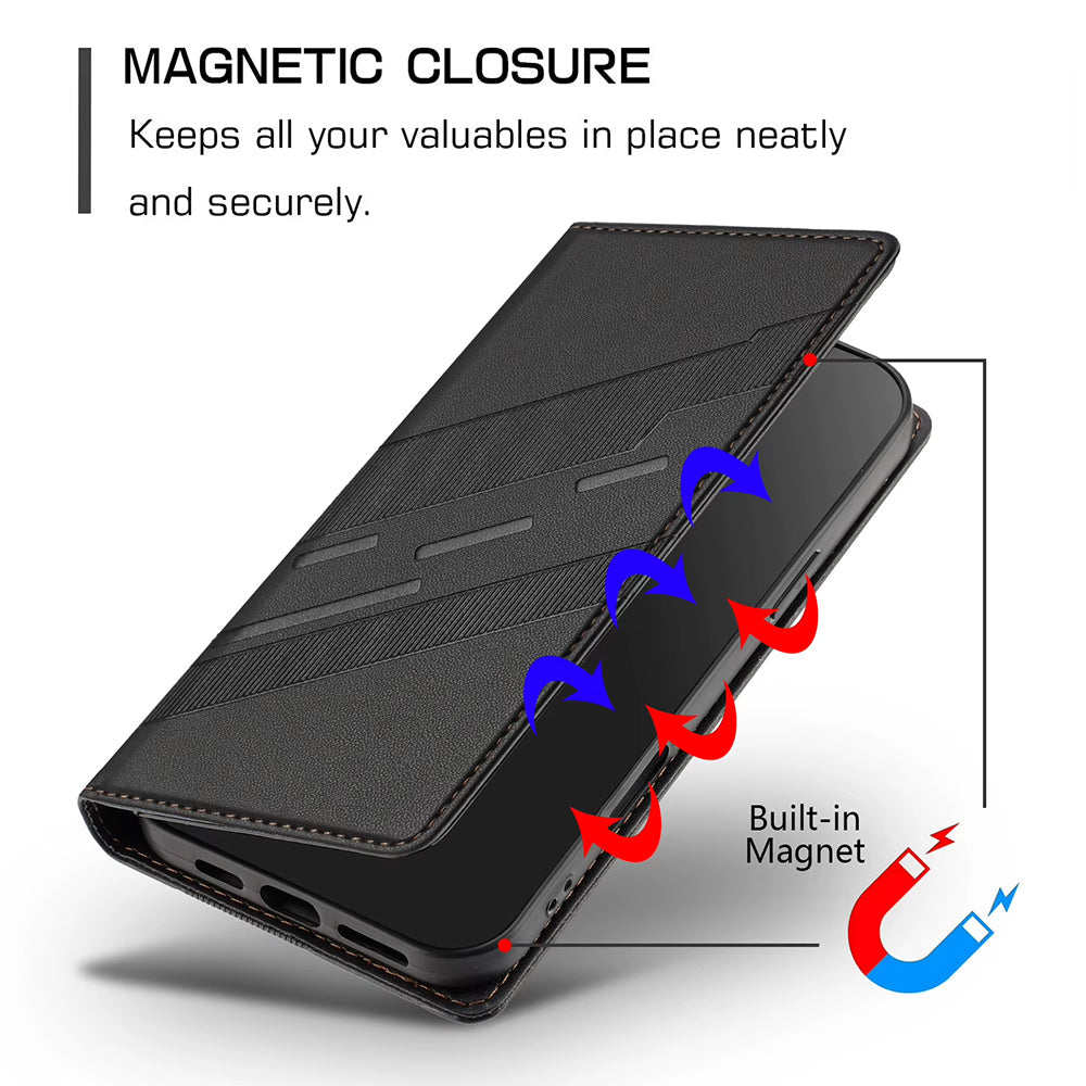 Full-body protective wallet case for Redmi Note 14 Pro+ 5G
