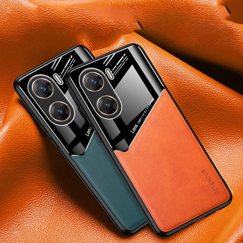 Vivo V29e 5G Luxury Generous® Leather Protective Back Case