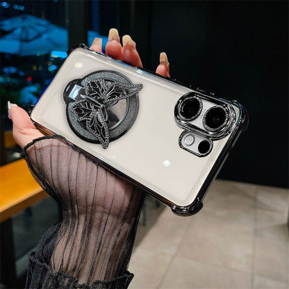 Vivo T4 Pro 5G Premium Butterfly Stand Airbags Case