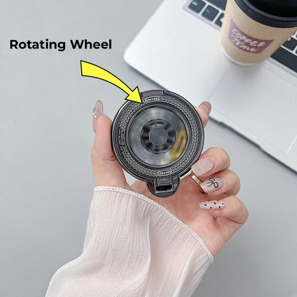 Vivo V70 FE 5G Premium Stress Buster Wheel Rotating Shockproof Airbags Case