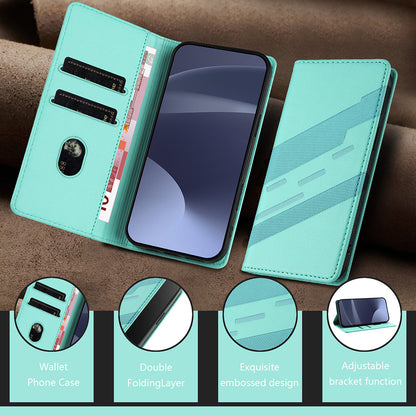 PU leather wallet cover for Vivo V40 Pro 5G with multi-card storage