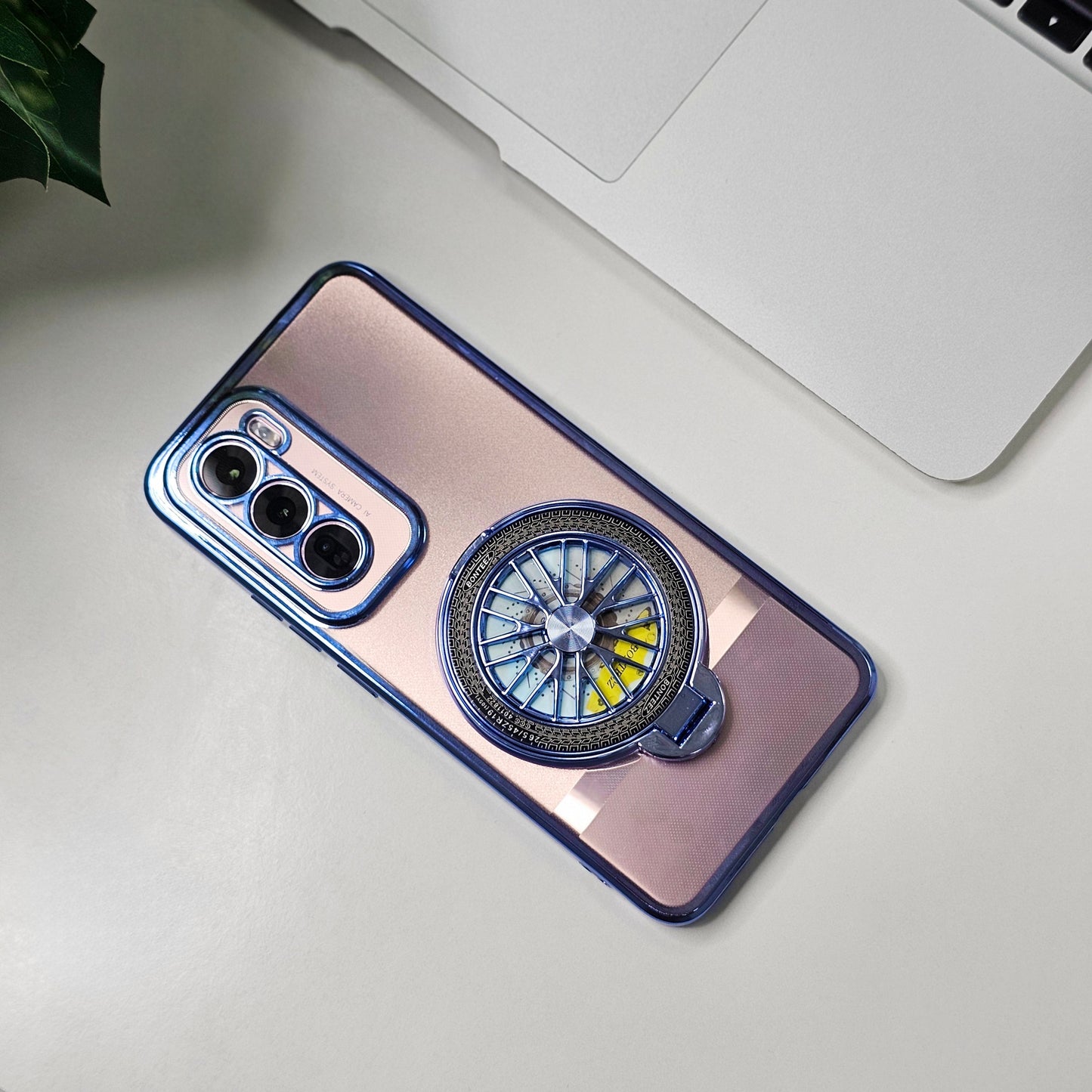 Oppo Reno12 5G Ferrari Wheel Electroplating Case